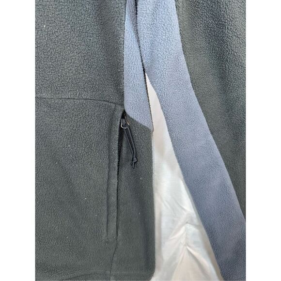 The North Face FleeceโJacket ๐๏ธ Menโs Small ๐ Gray TKA Glacier Zip โ Hiking & - Picture 5 of 7